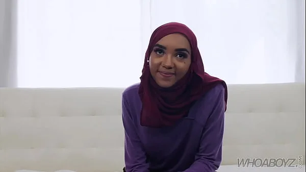 Petite Hijab Teen gets fucked & cover in cum