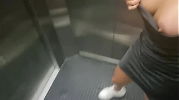 I was caught squirting in my hotel's elevator